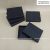 Hộp vuông đen không nơ 15x13x3cm