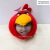 Phôi gấu bông gấu bông chim angry bird màu đỏ 10cm