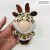 Phôi gấu bông 3D hươu 12cm