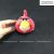 Phôi gấu bông gấu bông chim angry bird màu đỏ 10cm