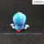 Phôi gấu bông in hình 3D Doremon 14cm