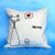 Phôi gối vải phi bóng lụa 40 x 40cm – in chuyển nhiệt