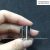 Kẹp dây đeo thẻ loại 1.5x2cm inox